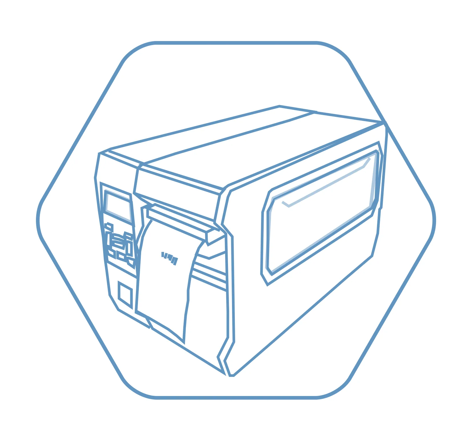 Industrial label printers