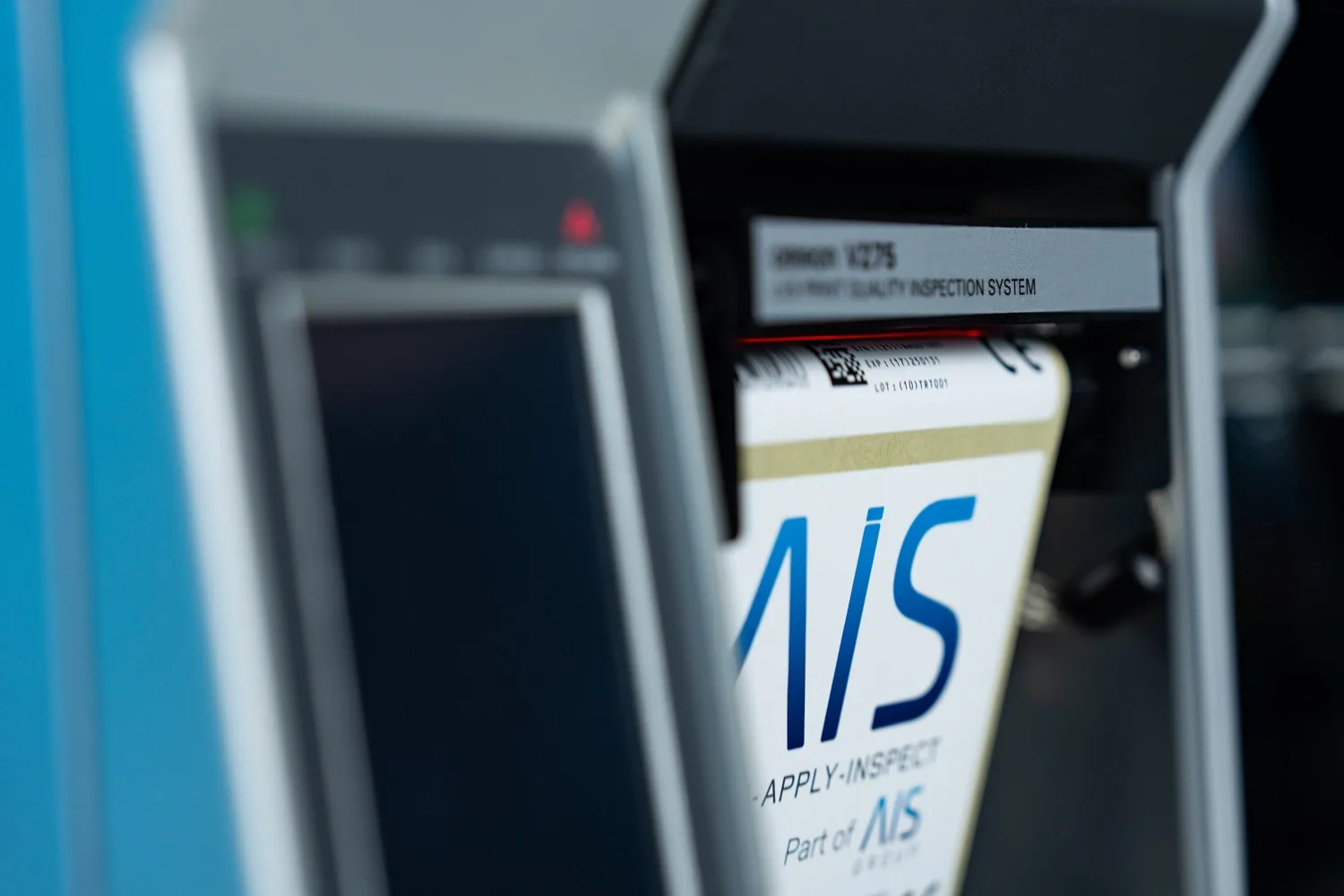 AIS Vision Automation — vision inspection solutions on a production line