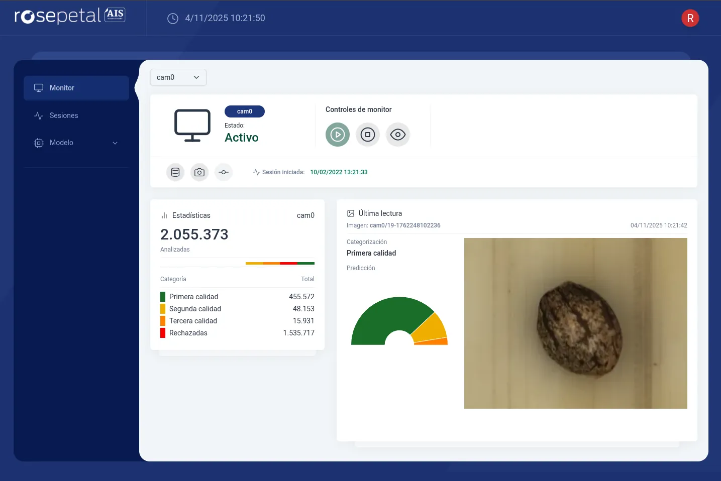 Seed classification AI